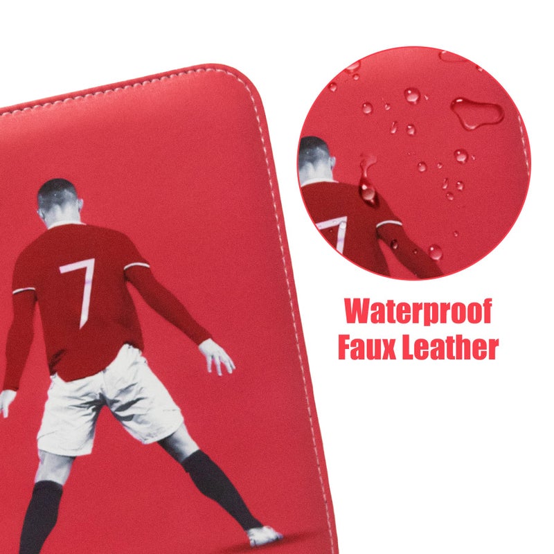 WTVIDAS Soccer Card Binder 400 Pockets for Soccer Trading Cards Collectors Portable Waterproof Card Storage Book with Removable Clear Sleeves Compatible with Soccer Cards 2025-26 - Image 2